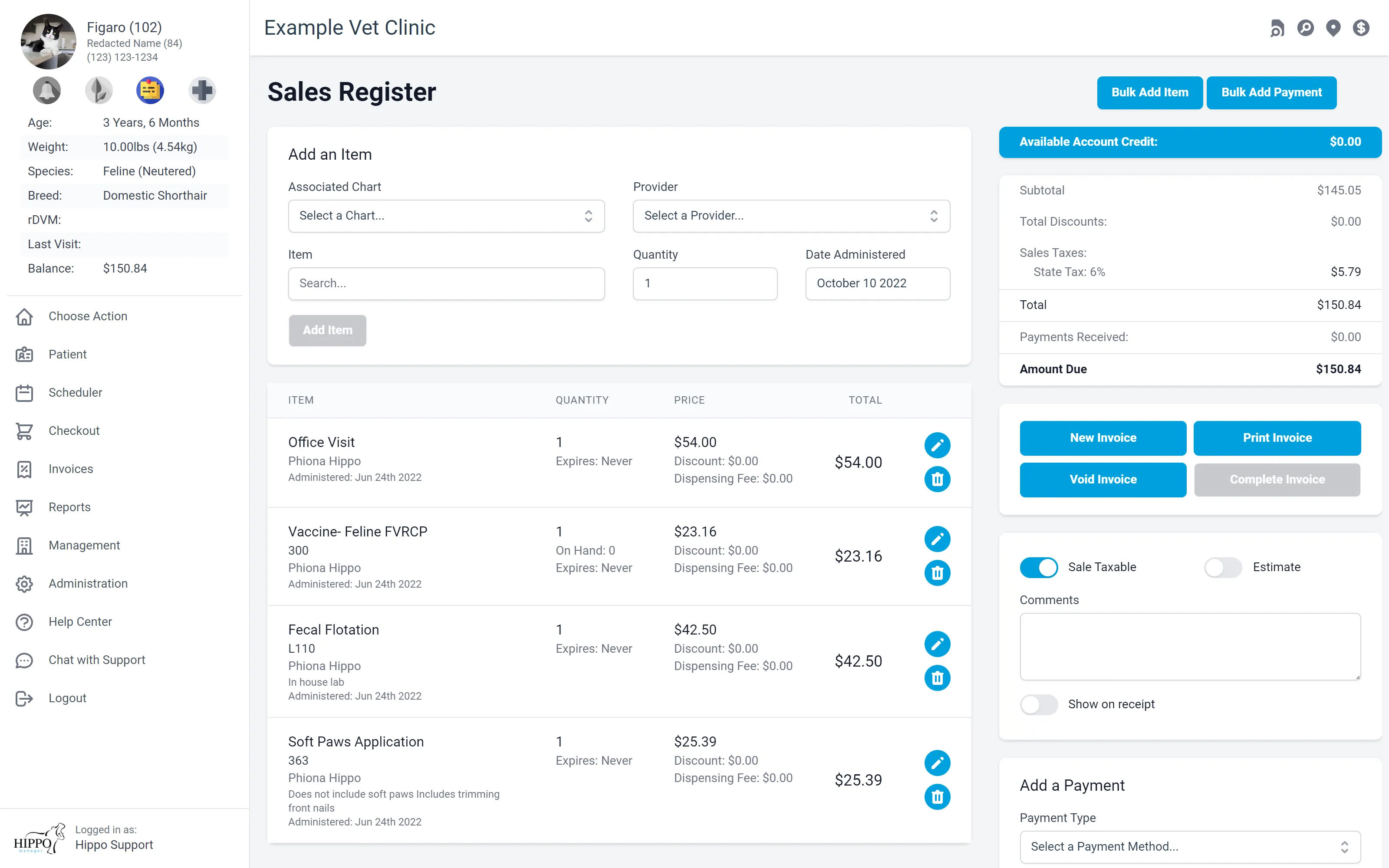 Hippo Manager 2.0 screenshot